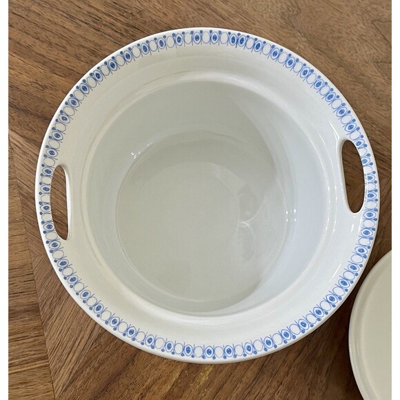 Vintage Figgjo LOTTE Turi-Design Market Casserole Dish Made in Norway Blue - Picture 6 of 11